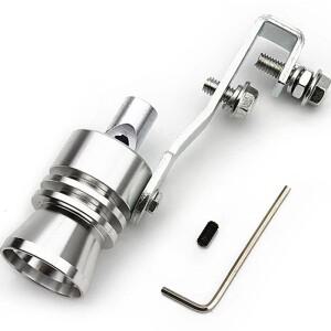 [호환품]범용 자동차 터보 사운드 휘슬 머플러 배기 파이프 가짜 시뮬레이터 차량 스타일링 S 사이즈 18mm