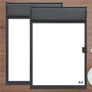 인조가죽 자석 클립보드 결재판 서류판 메모패드.서류정리함 서류정리파일