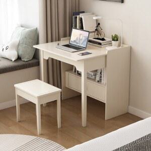 접이식 책상 노트북 책장 좁은벽 작은 ATT책상 03 80cm 선반 프린터 학생용 길이