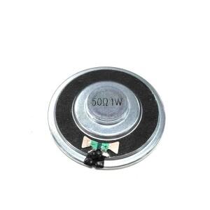 2개/세트 신형 초박형 미니 소형 스피커 50옴 1와트 1W 50R 50Ω 라우드스피커 직경 50MM 5CM 두께 8.5MM