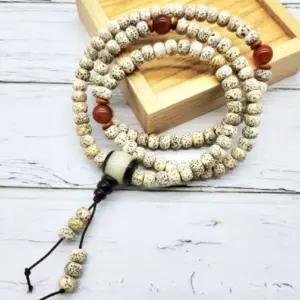 불교 용품 염주 액세서리 백팔 팔찌 108 배염주 성월 고급 나무 단주 보리수