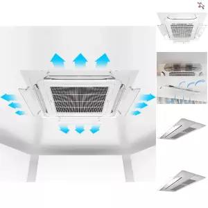 에어컨 바람 막이 천장형 4way 시스템 에어컨 가림막 가이드/날개/윈드바이저/가드/에어콘/에어/풍향/조절