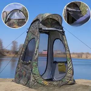 바람막이 낚시텐트 가림막 그늘막텐트 이동식 야외 방수