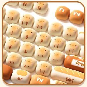 건빵 키캡 귀여운 커여운 깜찍 건빵모양키캡 몽글몽글 식빵 커스텀