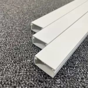 사각 백색 전선몰딩 5호 인테리어몰딩 쫄대 pvc 전선몰드 선정리 케이블정리