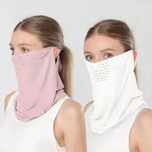 [셀러에이드]에어홀 인기 전면 메쉬 귀걸이형 감성 통기성 쿨링 마