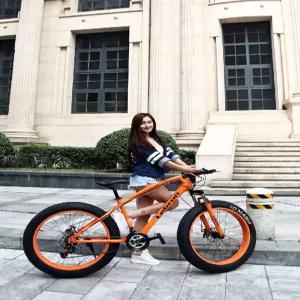 광타이어 산악자전거 MTB 팻바이크 광 바퀴큰자전거 조립식 자전거 산악 광폭타이어