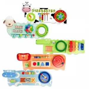 18개월 창의x상상력 학습기 애니멀 벽걸이교구 아이방교구 발달감각놀이 안전성