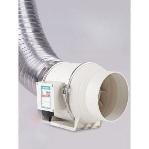 이동식 6인치 8인치 환풍기 산업용 업소용 환기팬 덕트 배기팬