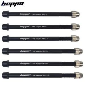 HEPPE 자전거 트레이너 스루 액슬 MTB 샤프트 꼬치 12x142 퀵 릴리스 M12xP1.0/1.5/1.75