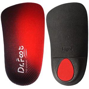 닥터 풋의 3/4 길이의 기립성 깔창, 평발 과발음 및 발 을 위한 고궁 지지 삽입물(큰 사이즈(남성 9-11 / 여성 10-12)