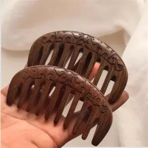 얼레빗 헤어브러쉬 엉킨 머리빗 탱글엔젤 볼륨 롤브러시 흑단