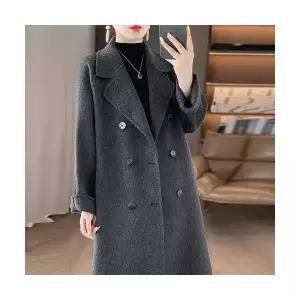 모직코트 여성 코트 모직더블울 고급더블롱 가을 겨울 admr4