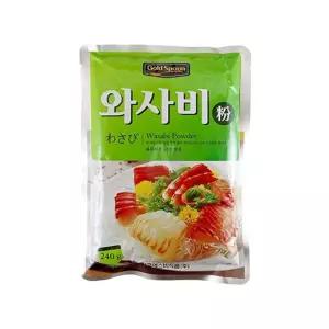한국에스비식품 골드스푼 와사비분 240g 일식 식당용 와사비가루 고추냉이가루 업소용와사비 초밥용 스시용