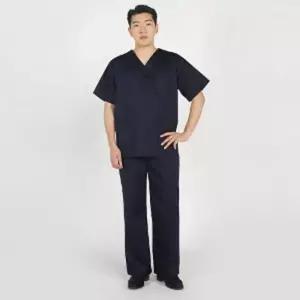 병원 남자 의사 간호사 V넥 반팔 유니폼상하세트 편한 수술실 병원복