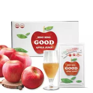 청송 싱싱참조은사과즙 100ml 30포 100 순수 어린이 주스 착즙 쥬스