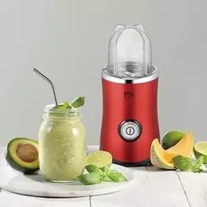 PN풍년 미니 멀티 믹서기 레드 R-380R/전동/야채/가정용/블렌딩/주방/분쇄/저소음/과일/토마토/견과류
