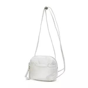 헤지스 HAZZYS [여행] [PUPPY] 아이보리 나일론 패딩 투포켓 파우치 겸 크로스백 HIWA4FH13IV