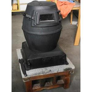 무쇠 난로 실내 주물 트럼펫관화로 캠핑화목난로 불멍 펠렛 난방 미니화목난로 HST60