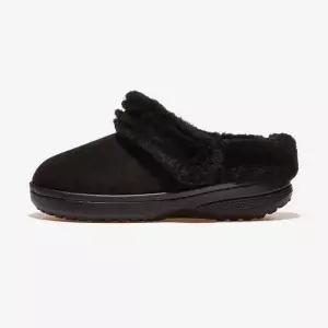 [크록스]CRS212106 클래식 언퍼게터블 스웨이드 클로그 - BLACK 691419