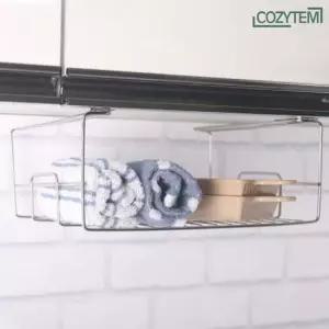 코지템 디베르 클립형 싱크대상부장 선반 그릇 정리대 주방수납