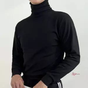 남성 겨울 면 데일리 티셔츠 베이직 목폴라 기모 면목폴라klm758