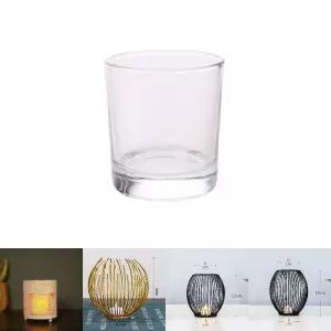 3oz 투명 유리용기(90ml) 96개 1박스/투명향초용기/캔들병/투명유리용기/향초만들기/캔들만들기