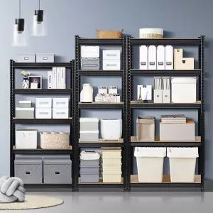 5단선반 다용도 수납 벽 틈새선반장 시스템 무볼트 랙/조립/펜/트리/행거/앵글/틈새/코너/선반/화분