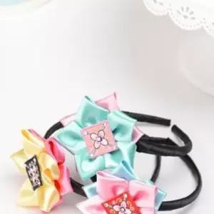 큐빅사각배씨머리띠한복머리띠 WF0D401