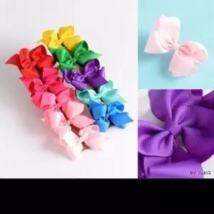 비비드컬러빅리본집게핀인기짱기다리던제품 WF0CA13