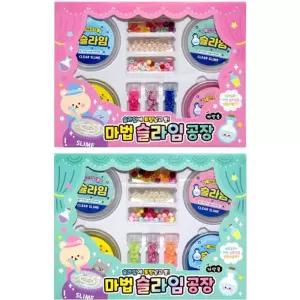 마법 슬라임공장 8개/해양/생물/용/캐릭터/촉각/모형/모양/종이/학습/괴물/어린이/퍼즐/재료/교구/게임