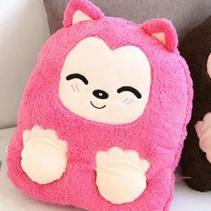 몽키 발난로 손난로 발열쿠션 핑크 USB 보온jkl622