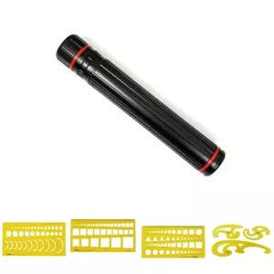 도면통(대)/모양/플라스틱/보관/모형/도면/거치대/제도/세트/목공/산업/측정/삼각/각도/고급/교육/사무