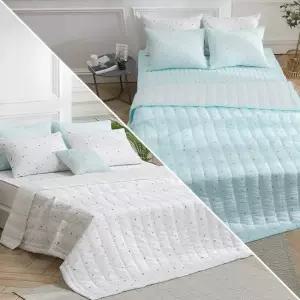 윤스홈 스토리 리플엠보싱 여름 침구풀세트 SS밴드형패드