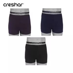 크레샤르 인팅 멜란지 남자 트렁크 팬티 2104 3종세트 남자팬티 남성드로즈