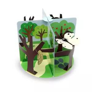 배추흰나비 한살이 회전식/과학/수업/탐험/발굴/키트/관찰/도구/교구/세트/모형/완구/곤충/만들기/키우기