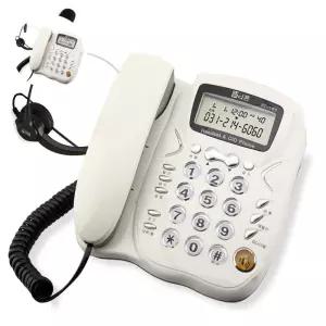 (제스트)국산 헤드셋 알티폰160 유선전화기 겸용 CID 전화기