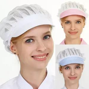 3색 1개 전체 망사 요리사 위생모 주방모자 위생모자/급식/배식/식당/손님/제빵/위생/남성/조리복/업소