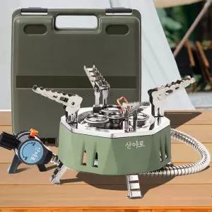 강염스토브 미니버너 해바라기 파워등산용 캠핑휴대용/감성/실외/야외/캠핑/텐트/야영/등산/낚시