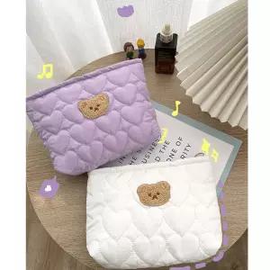 파우치 곰돌이 생리대 가방 여행용 소품 소품 ur 431/여성용품/동전지갑/휴대용/여행/화장품/정리/메이크업