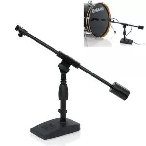 인터넷 Jat46 드럼 마이크스탠드 높이조절스탠드/노래/연습/마이크/스탠드/음향/탁상용/거치대/고정대/방송