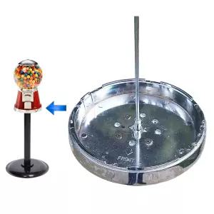 클래식 검볼 머신 메탈 베이스 - 자판기 캔디 캡슐 머신의 교체 부품. 타이탄 LYPC 리노 프로 라인 및 유사