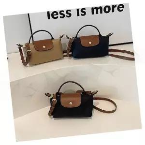 여성 미니백 가죽 크로스백 토트백 숄더백 핸드백 데일리백 파우치백 투톤 접이식 휴대용