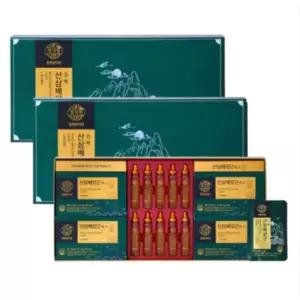[롯데백화점]천지인 [동원천지인] 산삼배양근 력·力혼합세트 2박스(50mL x 20포 + 20mL X 10바이알)x2