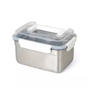 퀸센스 센싱락 스텐 무연마제 밀폐용기 2호 2.6L (대)