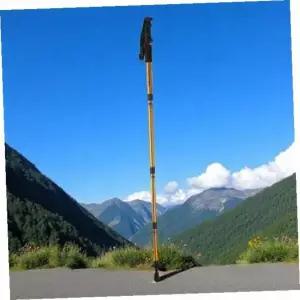 등산용스틱 원마운트4단길이조절등산스틱110cm골드트레킹폴