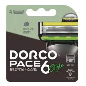 도루코 페이스6 스타일 면도날 4개입