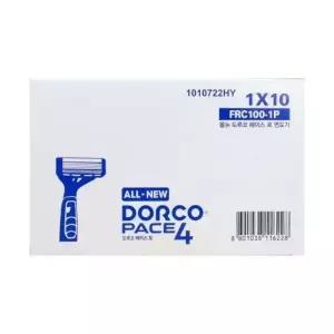 도루코 페이스4 4중날 일회용 면도기 10P