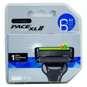 도루코 페이스 엑셀 6+1중날 시스템 면도날 4개입