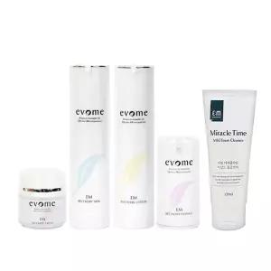 [EM 바이오]EM 이보메 리커버리 기초 5종세트 스킨 로션 에센스 크림 폴클렌져